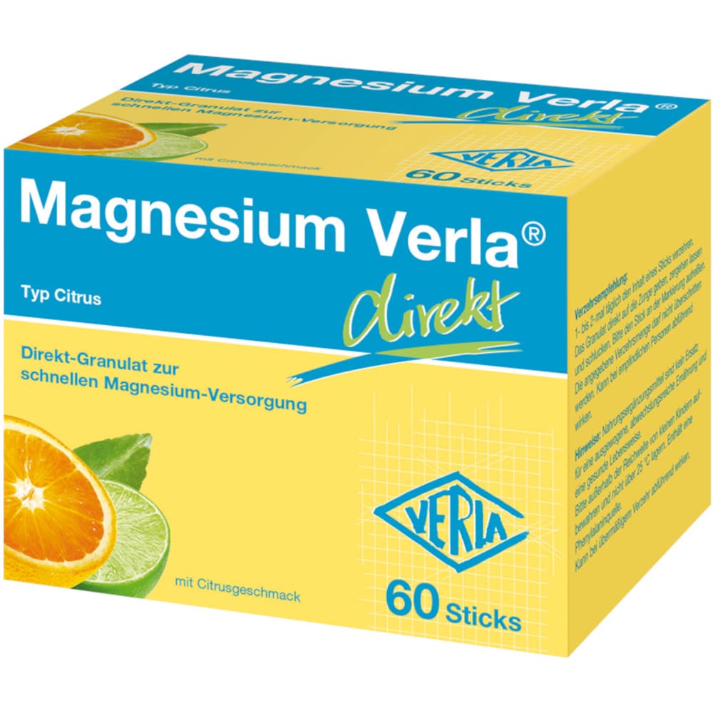 Magnesium Verla Direkt Granulat Citrus 60 St Granulat