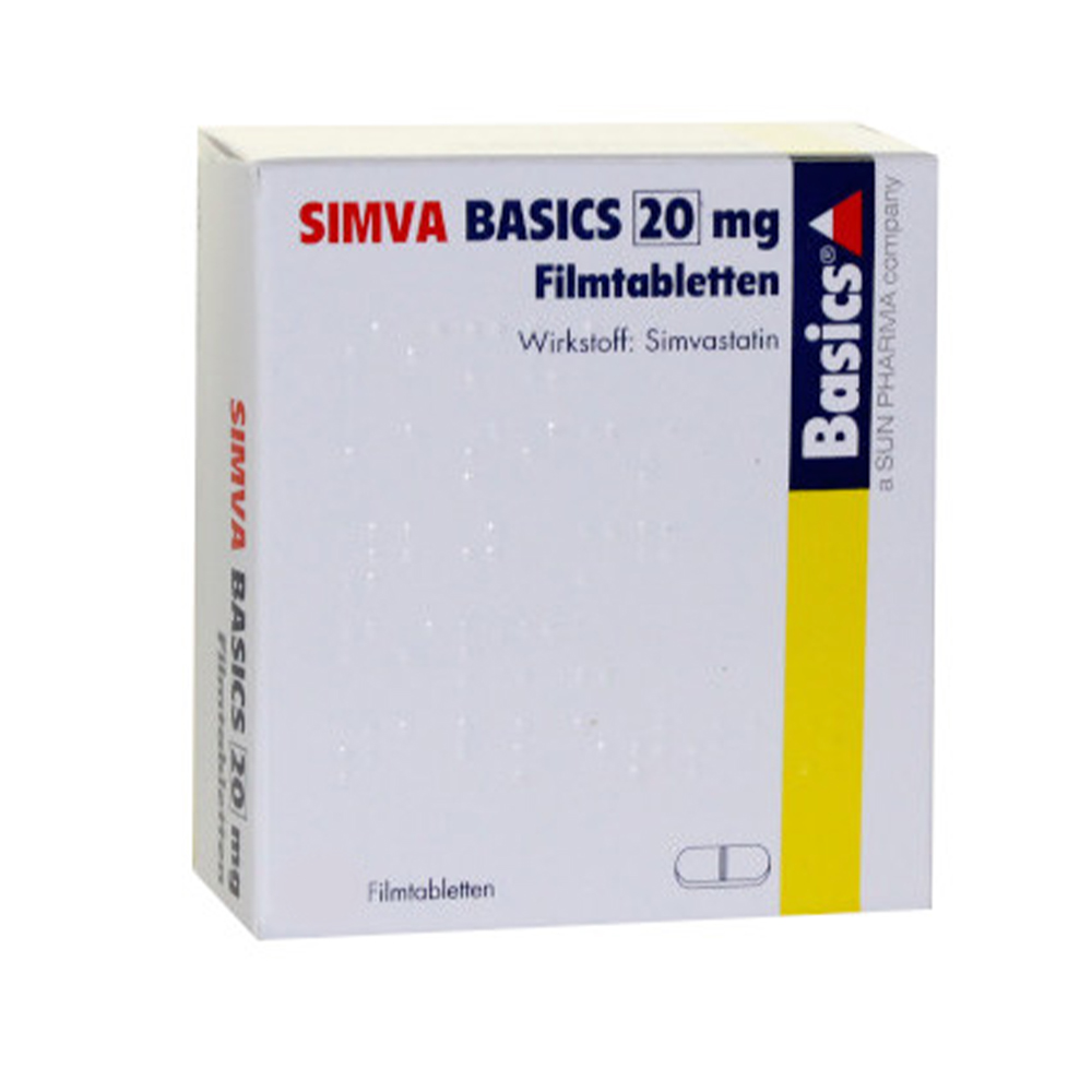 SIMVA BASICS 20mg 50 St Filmtabletten