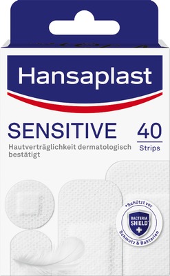 Hansaplast SENSITIVE 40 St Pflaster