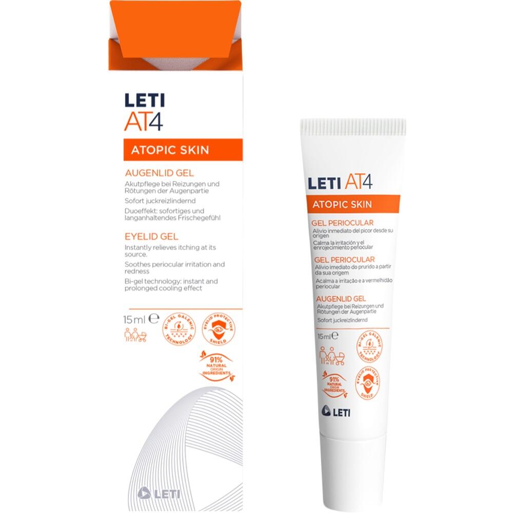 LETI AT4 AUGENLID GEL 15 ml Gel