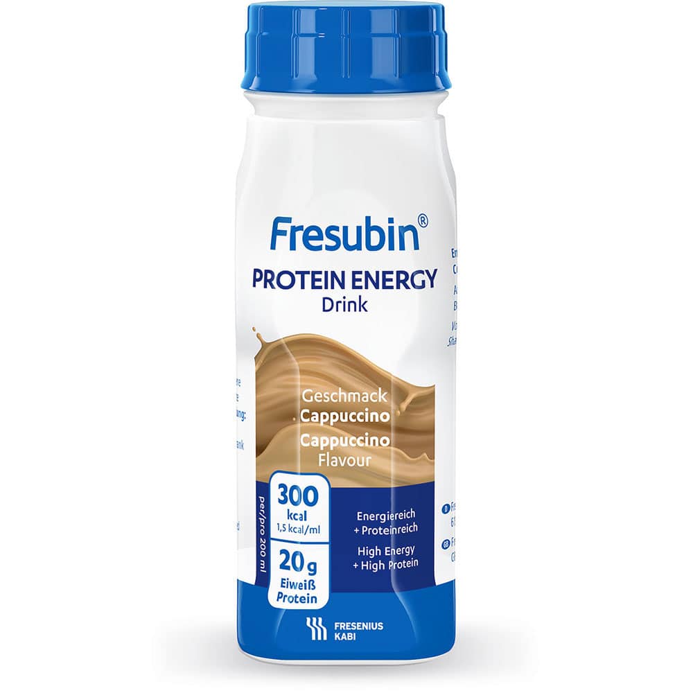 Fresubin Protein Energy DRINK Trinknahrung Cappuccino 6X4X200 ml Lösung