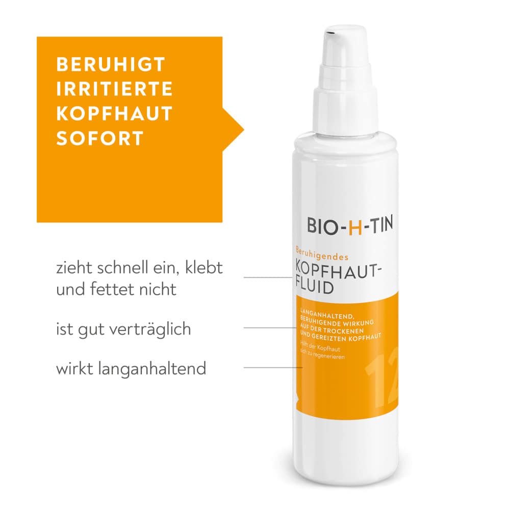 BIO-H-TIN Beruhigendes Kopfhaut-Fluid 100 ml Emulsion