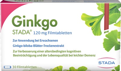 Ginkgo STADA 120mg - 2x 15 €-Aktion*  30 St Filmtabletten