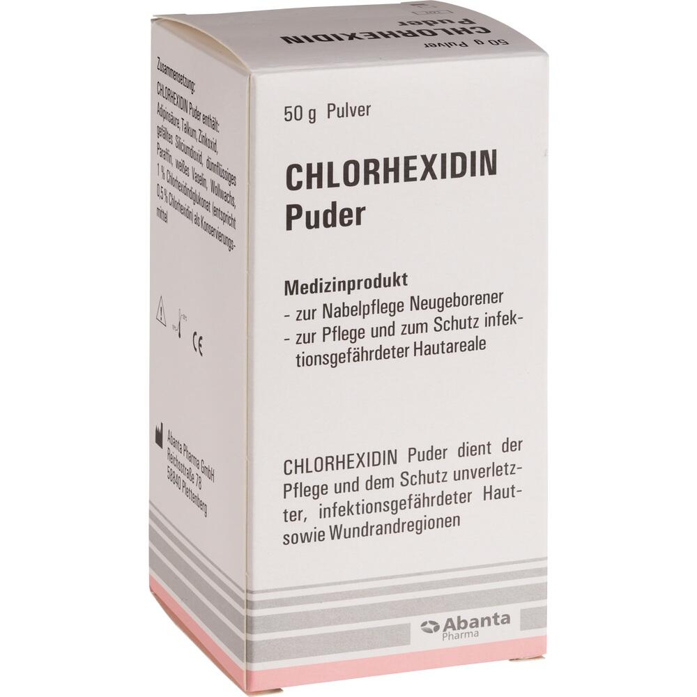 CHLORHEXIDIN Puder 50 g Puder