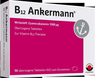 B12 Ankermann  50 St Überzogene Tabletten
