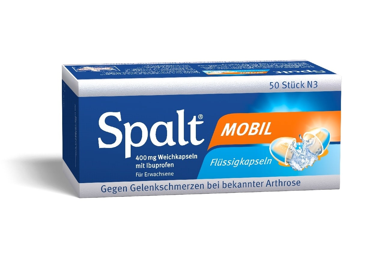 Spalt Mobil 400mg  50 St Weichkapseln