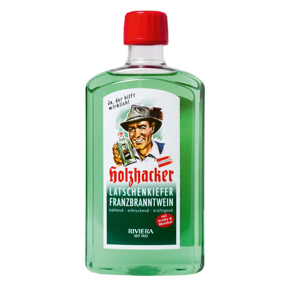 RIVIERA holzhacker LATSCHENKIEFER FRANZBRANNTWEIN 250 ml Franzbranntwein