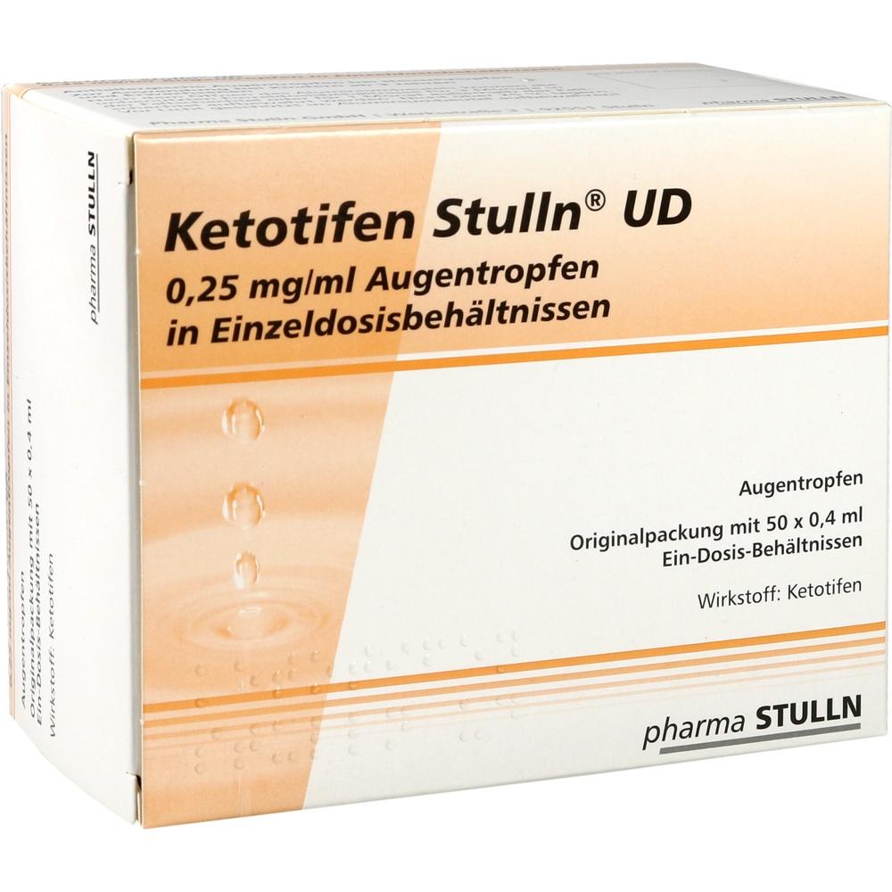 Ketotifen Stulln UD 0,25mg/ml Augentropfen 50X0.4 ml Einzeldosispipetten