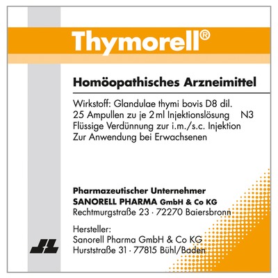 THYMORELL Injektionslösung in Ampullen 25X2 ml Injektionslösung