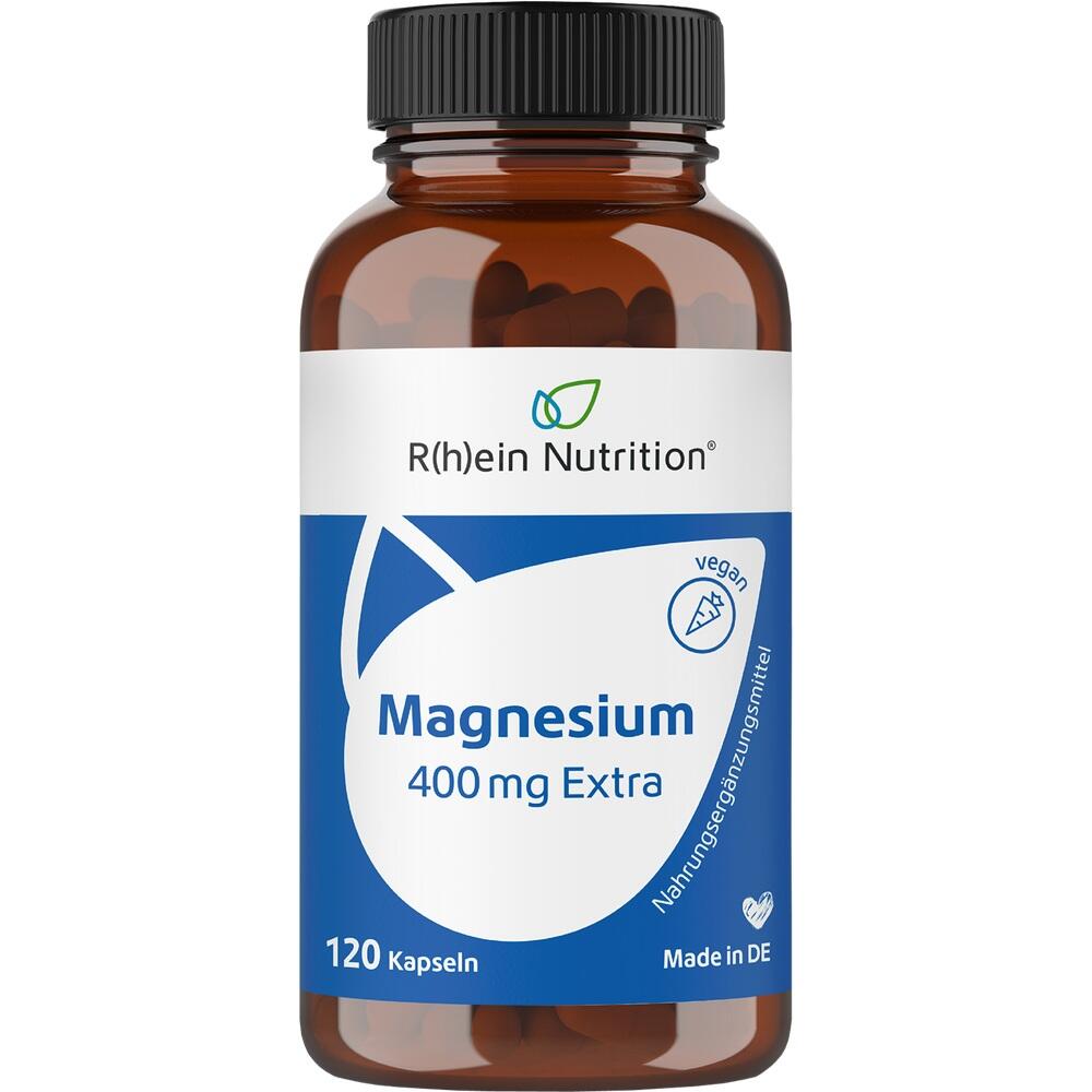 R(h)ein Nutrition Magnesium 400 mg Extra 120 St Kapseln