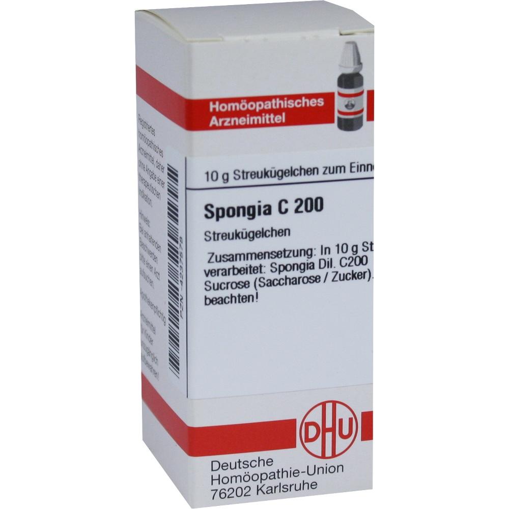 SPONGIA C 200 Globuli 10 g Globuli