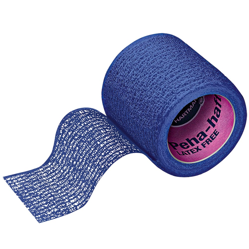 PEHA-HAFT Color Fixierbinde latexf.4 cmx4 m blau 1 St Binden