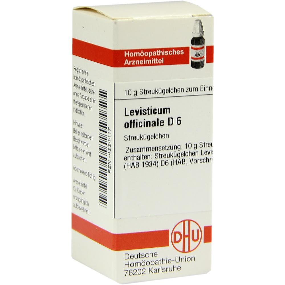 LEVISTICUM OFFICINALIS D 6 Globuli 10 g Globuli