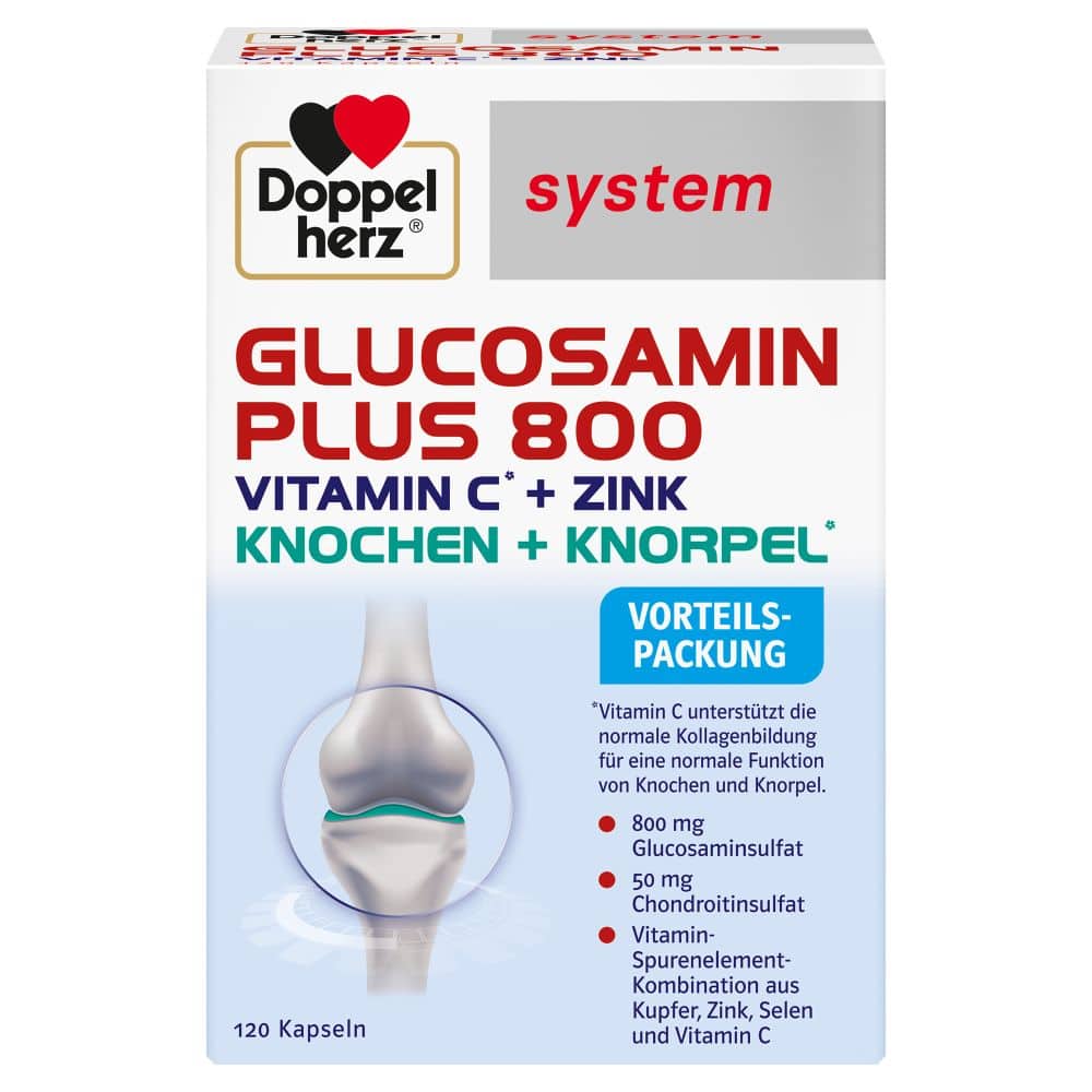 Doppelherz system GLUCOSAMIN PLUS 800 120 St Kapseln