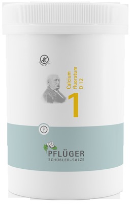 Schüßler-Salz Nr. 1 Calcium fluoratum D12 4000 St Tabletten