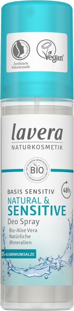 lavera BASIS SENSITIV NATURAL & SENSITIVE Deo Spray 75 ml Deospray