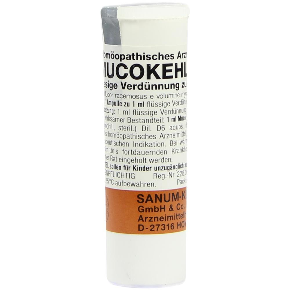 MUCOKEHL Ampullen D 6 1X1 ml Ampullen