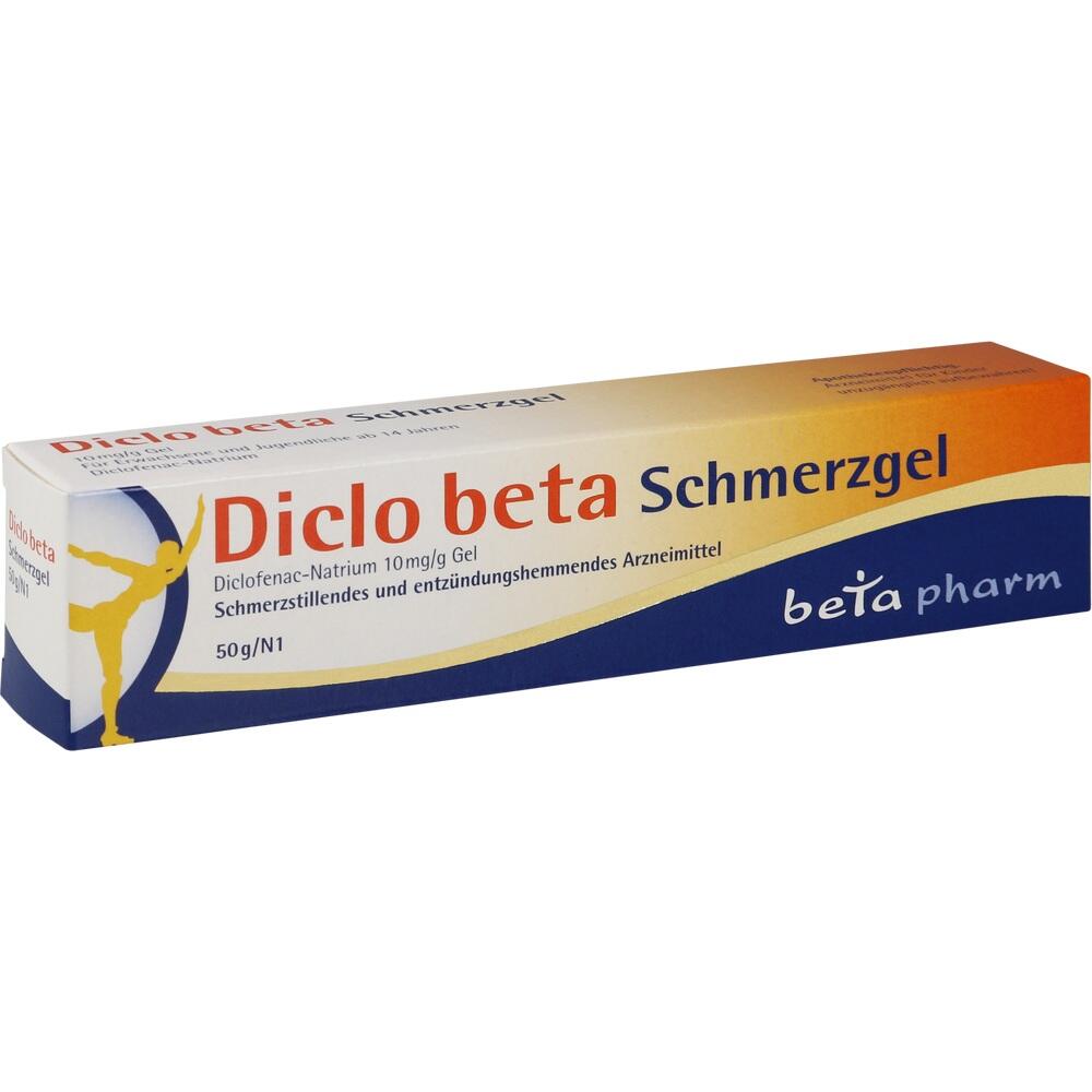 Diclo Beta Schmerzgel 50 g Gel