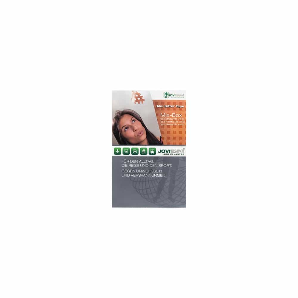 JOVITAPE Gittertape Mix-Box Typ A+B+C 115 St Pflaster