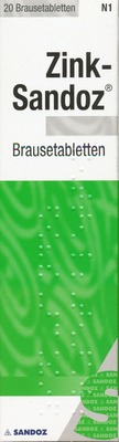 Zink-Sandoz 20 St Brausetabletten