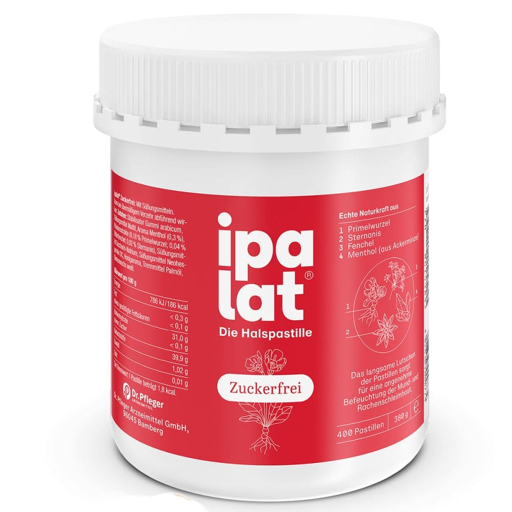 ipalat Halspastillen Zuckerfrei  400 St Pastillen