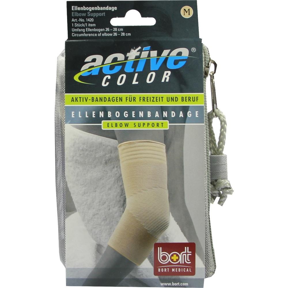 BORT ActiveColor Ellenbogenbandage medium haut 1 St Bandage