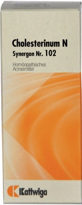 SYNERGON KOMPLEX 102 Cholesterinum N Tropfen 50 ml Tropfen