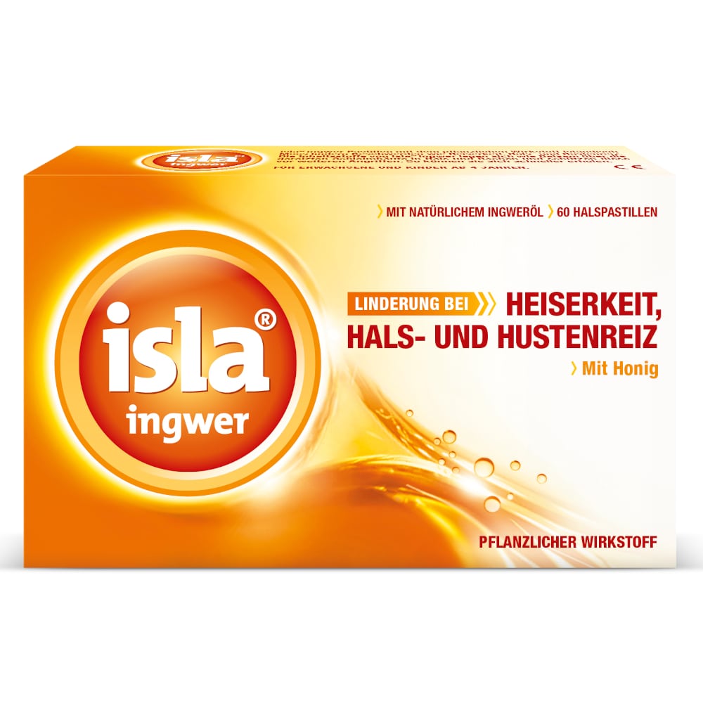 isla ingwer Halspastillen 60 St Pastillen