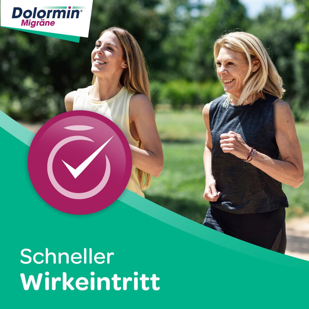 Dolormin Migräne bei Migräneattacken