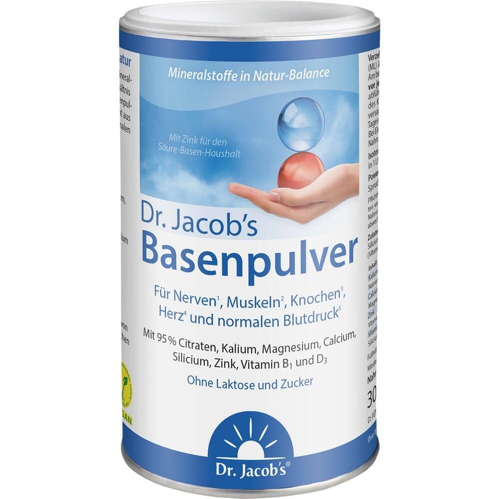 Dr. Jacob's Basenpulver Original Basen-Citrat-Mineralstoffe