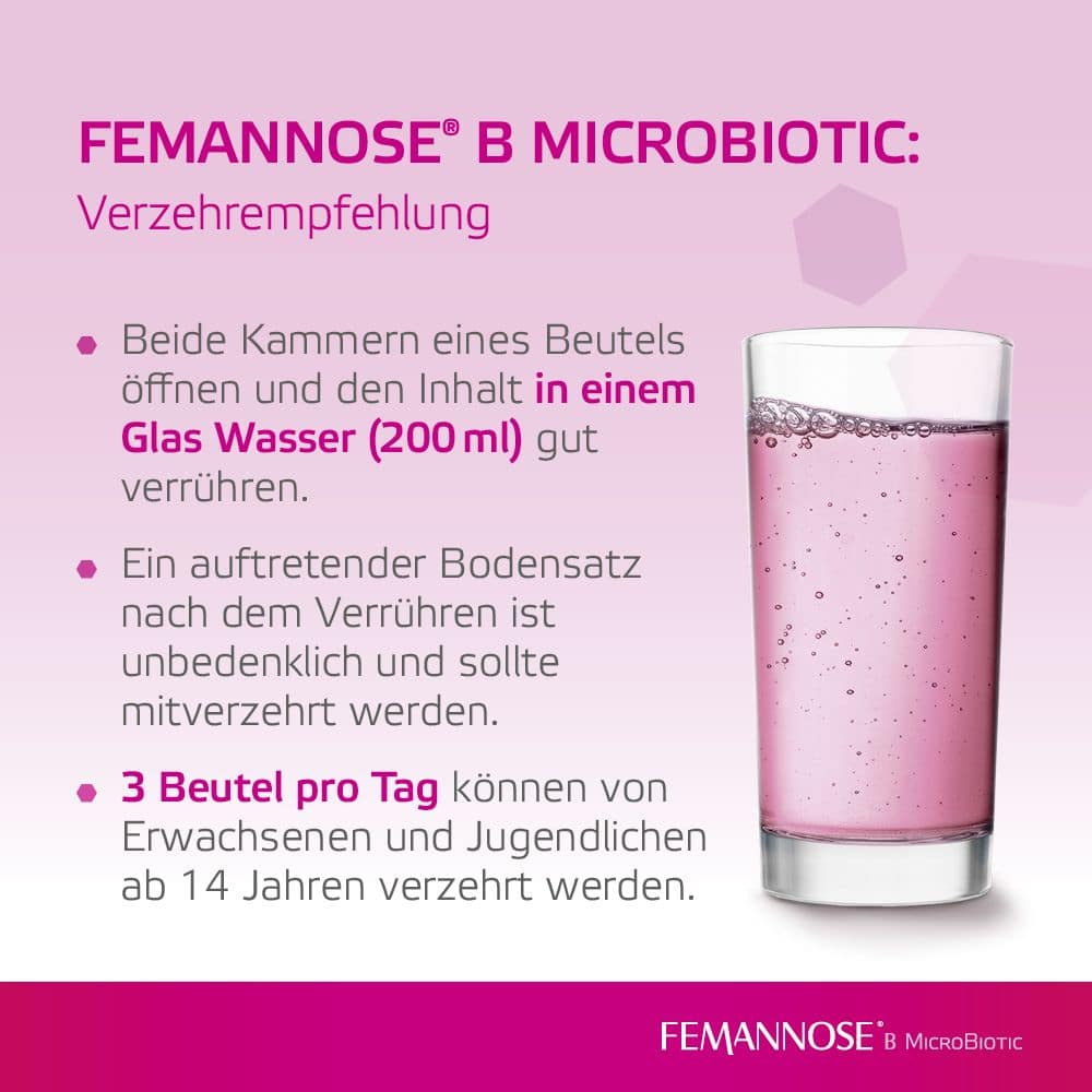 FEMANNOSE B MICROBIOTIC 14 St Granulat