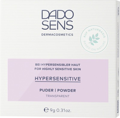 Dado Hypersensitive Puder Transparent 9 g Puder