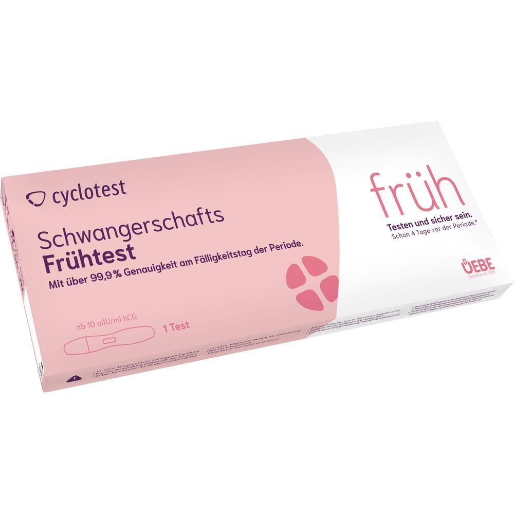 CYCLOTEST Schwangerschafts-Frühtest 10 mlU/ml Urin 1 St Test