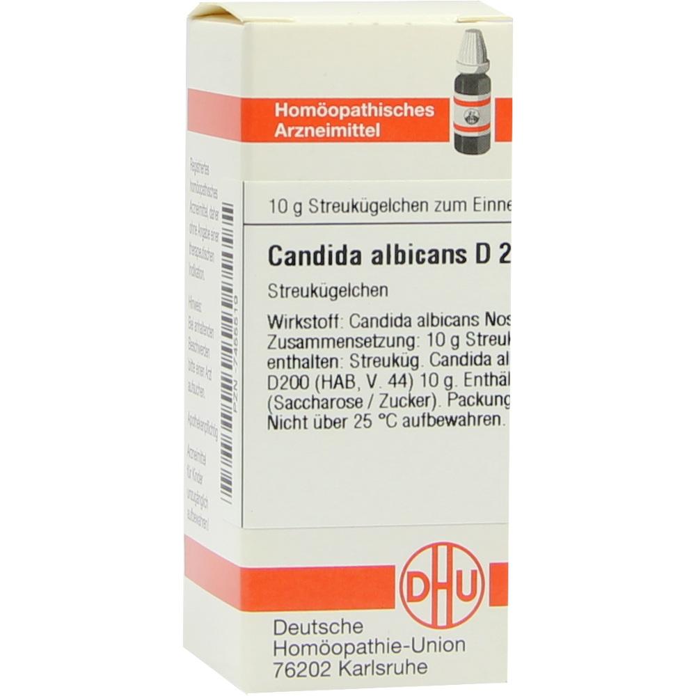 CANDIDA albicans D 200 Globuli 10 g Globuli