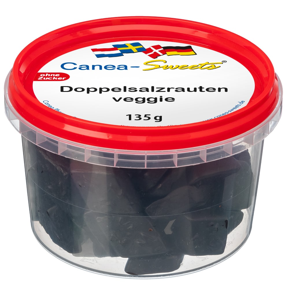 Doppelsalzrauten veggie 135 g Bonbons