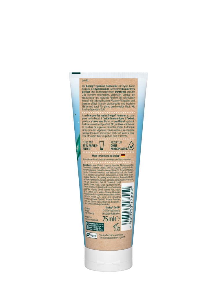 Kneipp Hyaluron HANDCREME 75 ml Creme