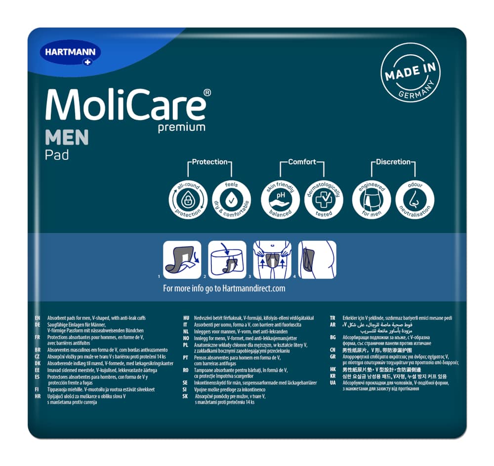 MoliCare premium MEN Pad 4 Tropfen 14 St MoliCare premium MEN Pad 4 Tropfen 14 St