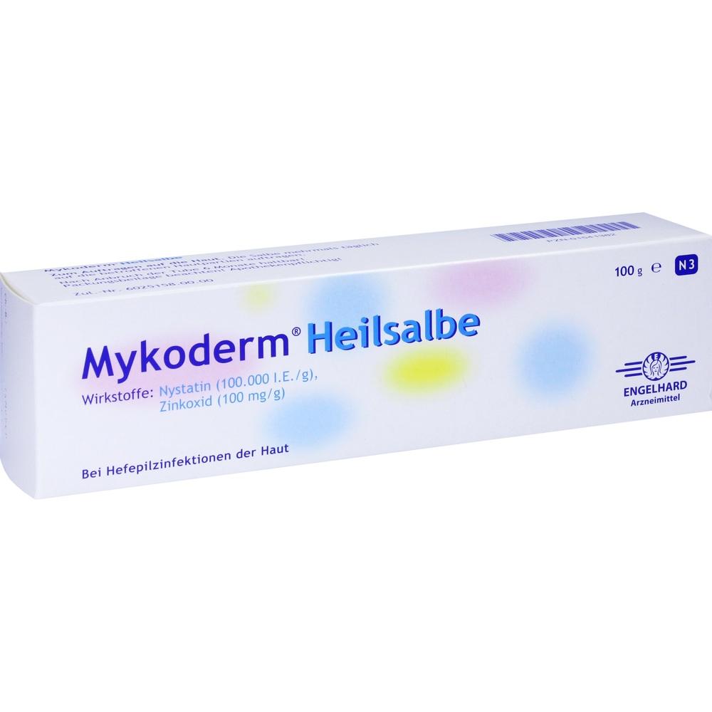 Mykoderm Heilsalbe Nystatin/Zinkoxid 100 g Salbe