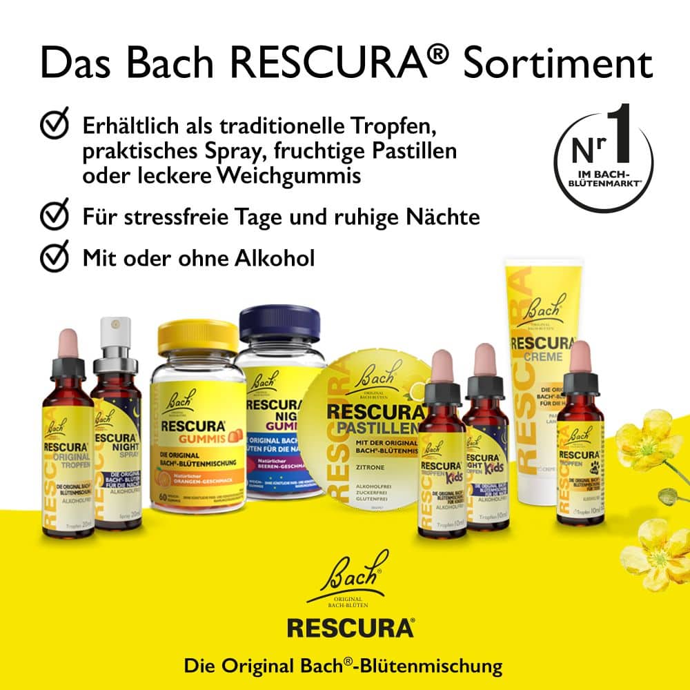 Bach RESCURA PASTILLEN Beeren-Mix 50 g Pastillen