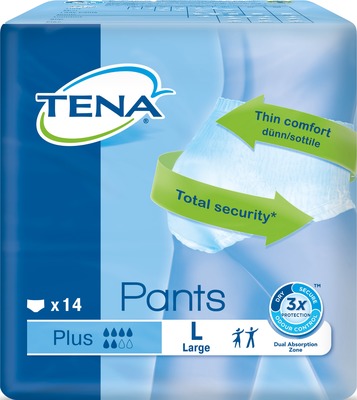 TENA Pants Plus L bei Inkontinenz 14 St