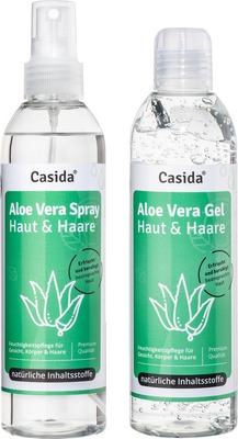 Casida Aloe Vera Spray Haut & Haare 2X200 ml