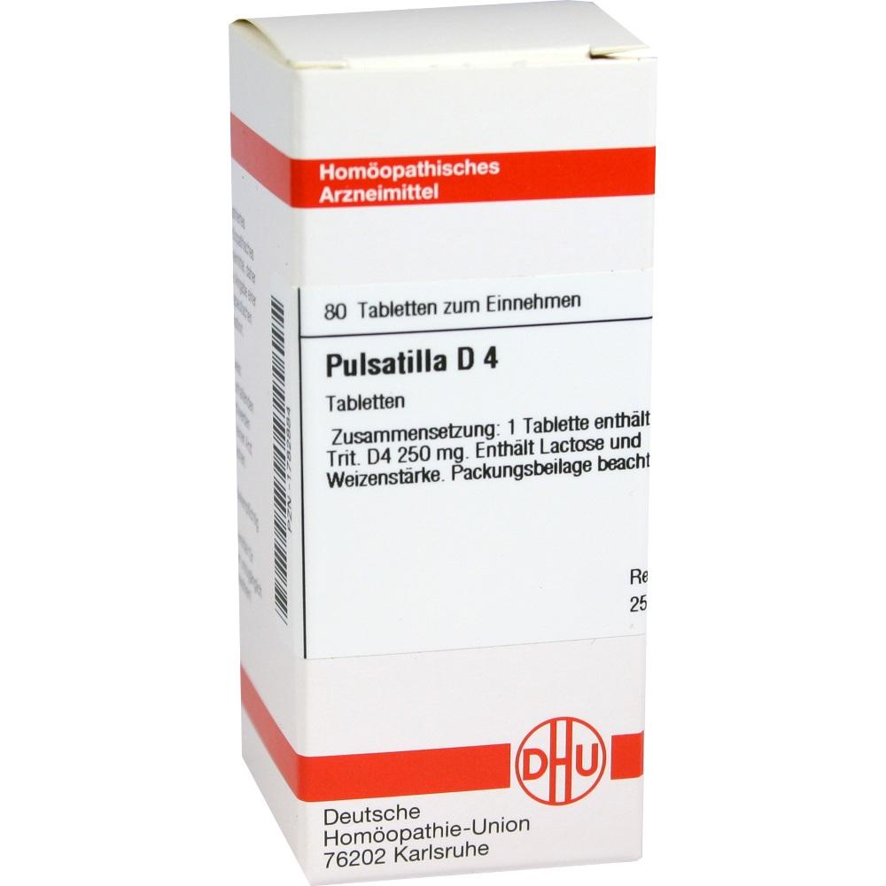 PULSATILLA D 4  80 St Tabletten
