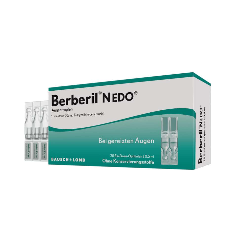 Berberil N Edo Augentropfen 20X0.5 ml Augentropfen