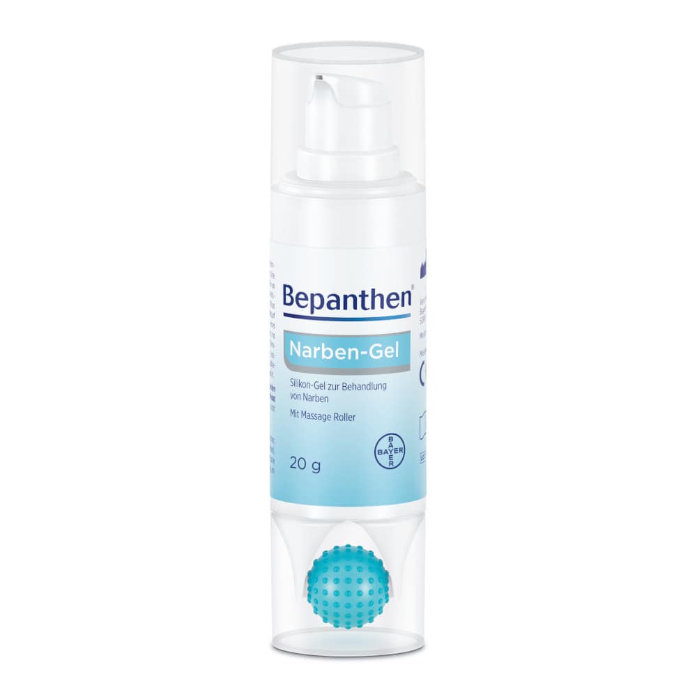 Bepanthen Narben-Gel mit Massage-Roller 20 g Gel