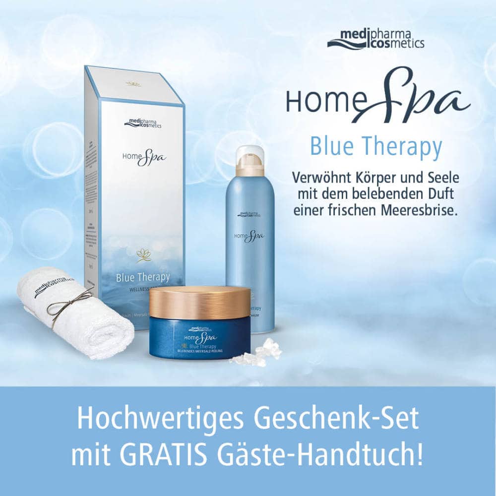 medipharma Geschenkset HomeSpa Blue Therapy 1 St Kombipackung