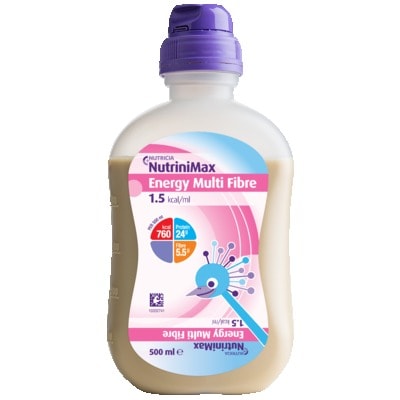 Nutrinimax Energy Multifibre Smartpack 12X500 ml Flüssigkeit