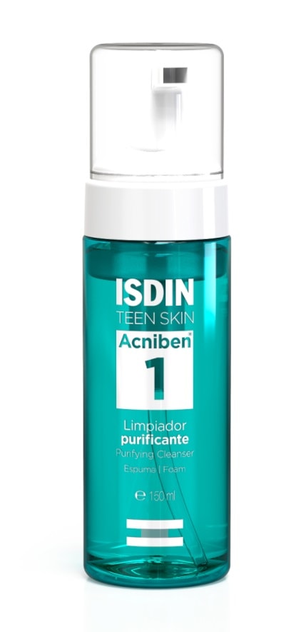 ISDIN Acniben Teen Klärender Reinigungsschaum 150 ml Schaum