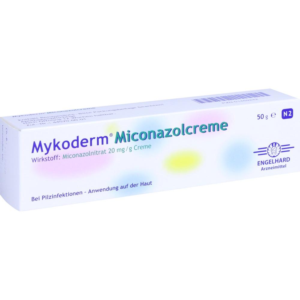Mykoderm Miconazolcreme 50 g Creme