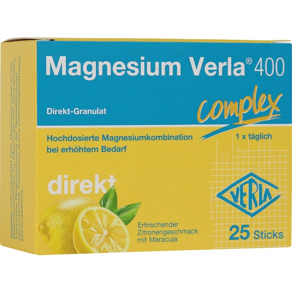 Magnesium Verla 400 Direkt-Granulat 25 St Granulat