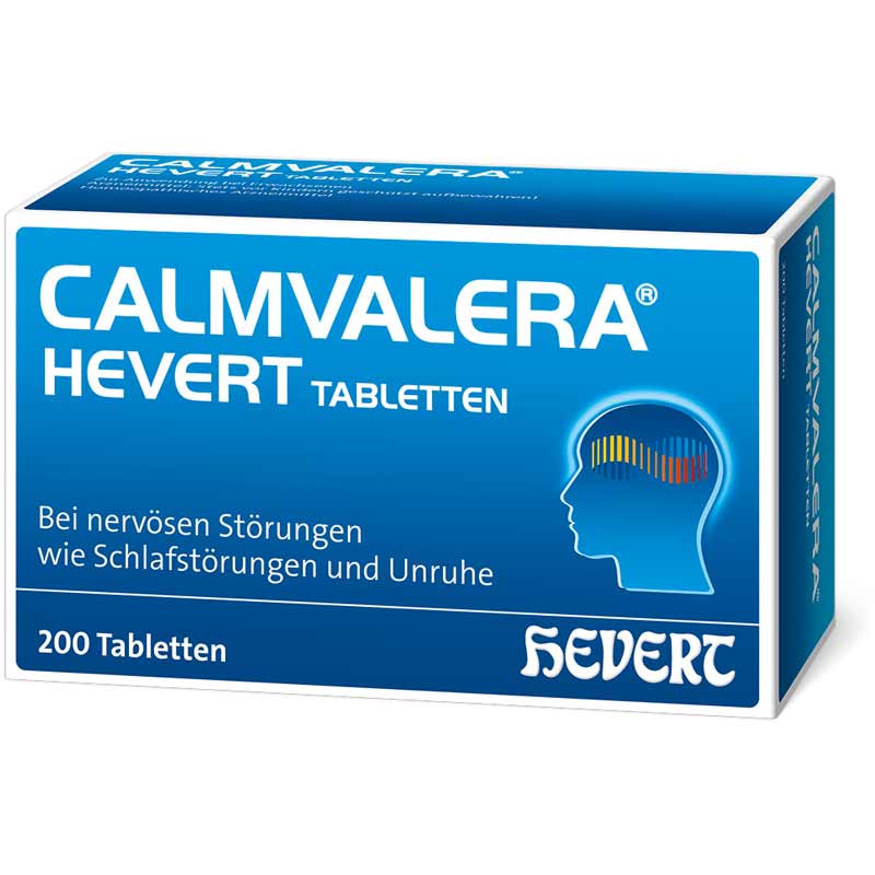 CALMVALERA HEVERT - Bei nervöser Unruhe und Schlafstörungen 200 St Tabletten